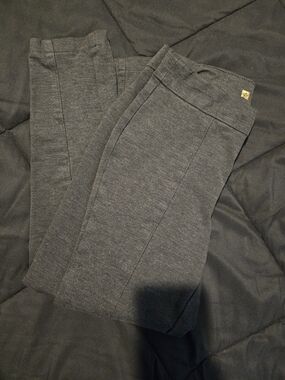 Anne Klein Women's Charcoal Gray Business Casual Pants